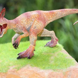 funfob Pentaceratops Dinosaur Toy Figure Width-17cm Animal Figure (Double Crown M Dino) image 5