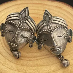 MOHATI Women Silver-Plated Brass Studs-picture-19