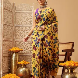 Silk Land Ethnic Motifs Saree-image-48