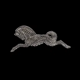 Curren Silver-Toned Plated Metal Brooch-picture-42