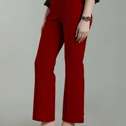 SWADESI STUFF Women Relaxed Easy Wash Cargos Trousers image 5