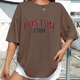 Genzy Women Typography Printed T-shirt-image-33