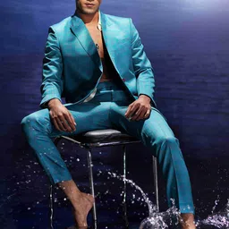 Eleven Brothers Checked Single-Breasted Two-Piece Suits image 2