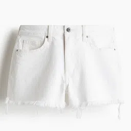 H&M High Denim Shorts image 1