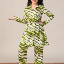 YK Girls Printed Kurta and Trousers-image-76