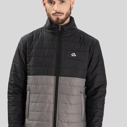 ADRO Men Colourblocked Windcheater Bomber with Patchwork Jacket-picture-18