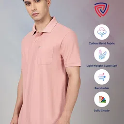 Lux Cozi Men Pack Of 2 Polo Collar Lounge T-shirts image 5