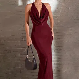 Moda Rapido Women Bodycon Maxi Dress-picture-35