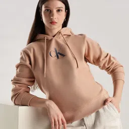 Calvin Klein Jeans Women Printed Hooded Sweatshirt-image-14
