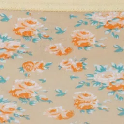 GOTO Pack Of 3 Printed Mid Rise Bikini Briefs NYLON PRINTED BIKINI PENTIE YELLOW WHITE PIN image 2