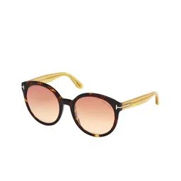 Tom Ford Women Oval Sunglasses with UV Protected Lens FT0503 55 52Z-picture-20