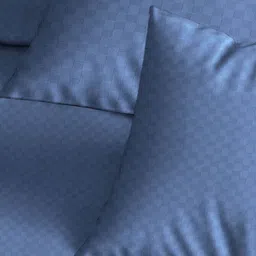 Trance Home Linen Blue Geometric 300 TC Single Bedsheet with 2 Pillow Covers image 5