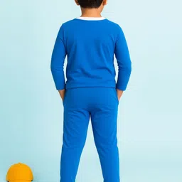 YK Boys Regular Fit Cotton T-Shirt and Trackpant Set (TSUT-122, Multi-Colored) image 2