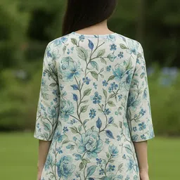 Lyzoo Printed Tunic image 2