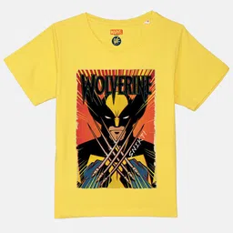 YK Marvel Boys Avengers Printed Pure Cotton Applique T-shirt-picture-32