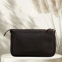 Hidelle Leather Structured Shoulder Bag-picture-18