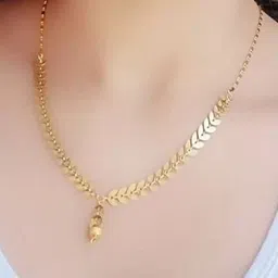 Boghra Sales Women Gold-Plated Brass Pearls Necklace-picture-18