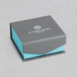 Carlton London 925 Sterling silver Gold Plated Triangular Drop Earrings image 4