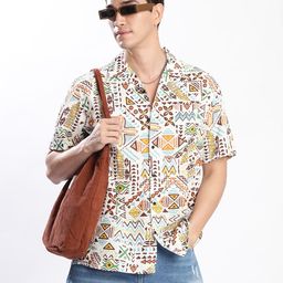 Bene Kleed Men Opaque Printed Casual Shirt-picture-6
