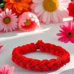DN ENTERPRISES Unisex Set of 2 Thread Wraparound Bracelets image 4