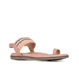 Inc 5 Women One Toe Flats with Bows image 2