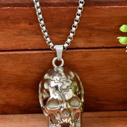 AGARWALPRODUCT Unisex Stainless Steel Radium Khopdi Pendant-picture-18