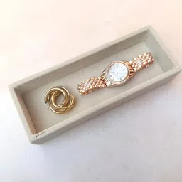 La Trove Cream-Coloured Reusable Jewellery Organiser image 4