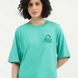 United Colors of Benetton Round Neck Pure Cotton T-shirt-picture-25
