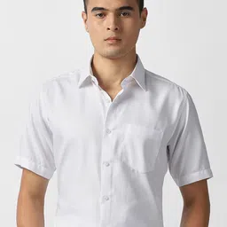 Van Heusen Spread Collar Pure Cotton Formal Shirt-picture-29