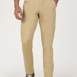 Greenfibre Men Slim Fit Regular Trousers-image-74