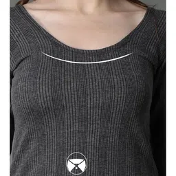 TRENDY RABBIT Women Ribbed Thermal Set image 3