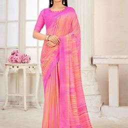 Anouk Rustic Pure Georgette Dabu Saree-picture-37