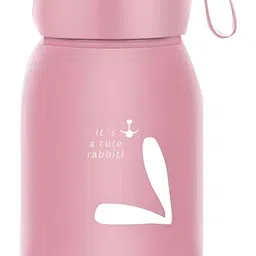 Baskety Pink Single Glass Printed Single Wall Vacuum Water Bottle-picture-42