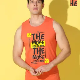 WOOSTRO Men Pack of 2 Typography Printed Round Neck Slim Fit Printed T-shirts-image-58