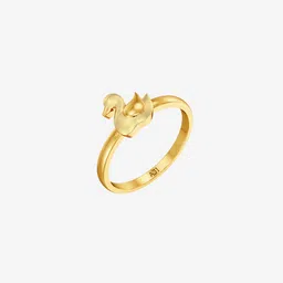 Joyalukkas Kids 22KT Duck Design Gold Ring image 4