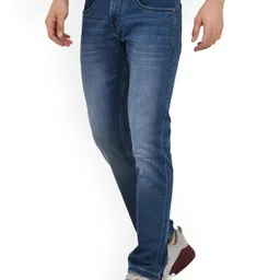 Pavilion Jeans Men Skinny Fit Mid-Rise Light Fade Jeans image 3