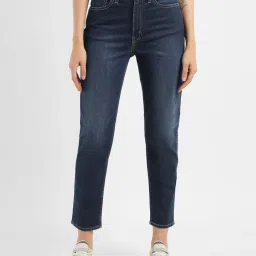 levi's Women's Blue Loose Fit High Rise Mom Jeans-picture-33