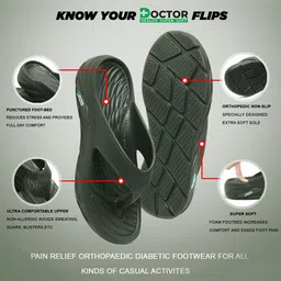 DOCTOR HEALTH SUPER SOFT Men Thong Flip-Flops image 4