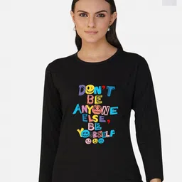 Metronaut Women 2 Printed Bio Finish Applique T-shirt-picture-27