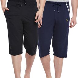 mack jonney Solid Men Three Fourths-picture-10
