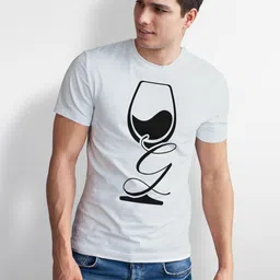 Seekbuylove Men Graphic Printed Bio Finish Round Neck T-shirt image 4