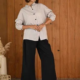 AC&F Cotton Shirt & Trousers Co-Ord Set-picture-27