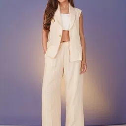 Bindigasm Notched Lapel Blazer With Trouser-picture-17