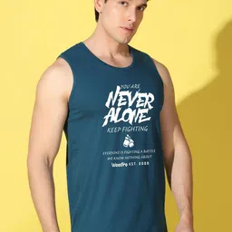 WOOSTRO Pack of 2 Printed Combed Cotton Innerwear Vests with Intelliease Technology image 3