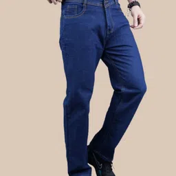 COMFITS Men Classic Boyfriend Fit Mid-Rise Stretchable Jeans-picture-19