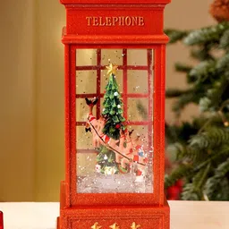 Little Surprise Box LLP Deer, Musical Rotating Glitter Water Light Christmas Lantern image 4