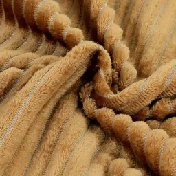 RD TREND Mustard Set of 5 Striped Square Cushion Covers image 5