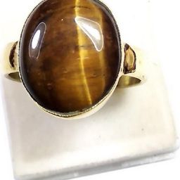 GenZcomplex Brown Brass Finger Ring-picture-14