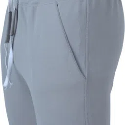 sark fashions Pack of 2 Men Solid Grey, Black Track Pants image 3