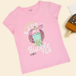 Pantaloons Junior Girls Printed T-shirt-picture-37